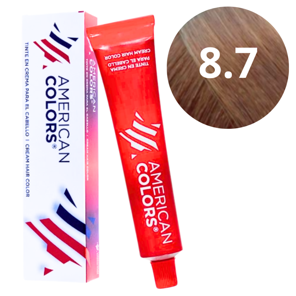 Tinte American colors 8.7 Cacao