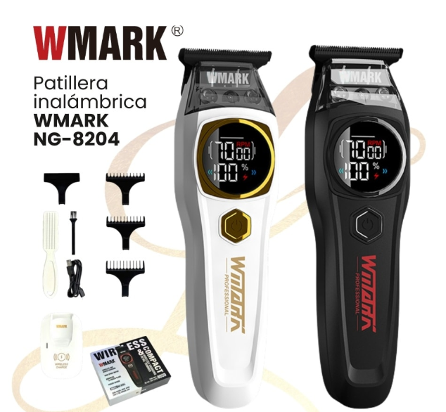 Maquina barberia Trimmer NG-8204 wmark