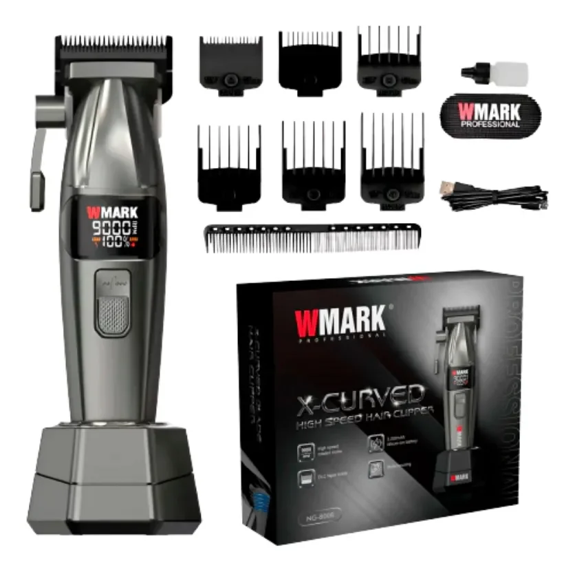 Maquina barberia clipper ng-8008 wmark