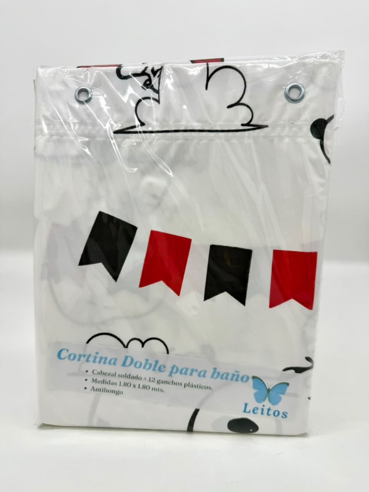 Cortina de baño de Snoopy