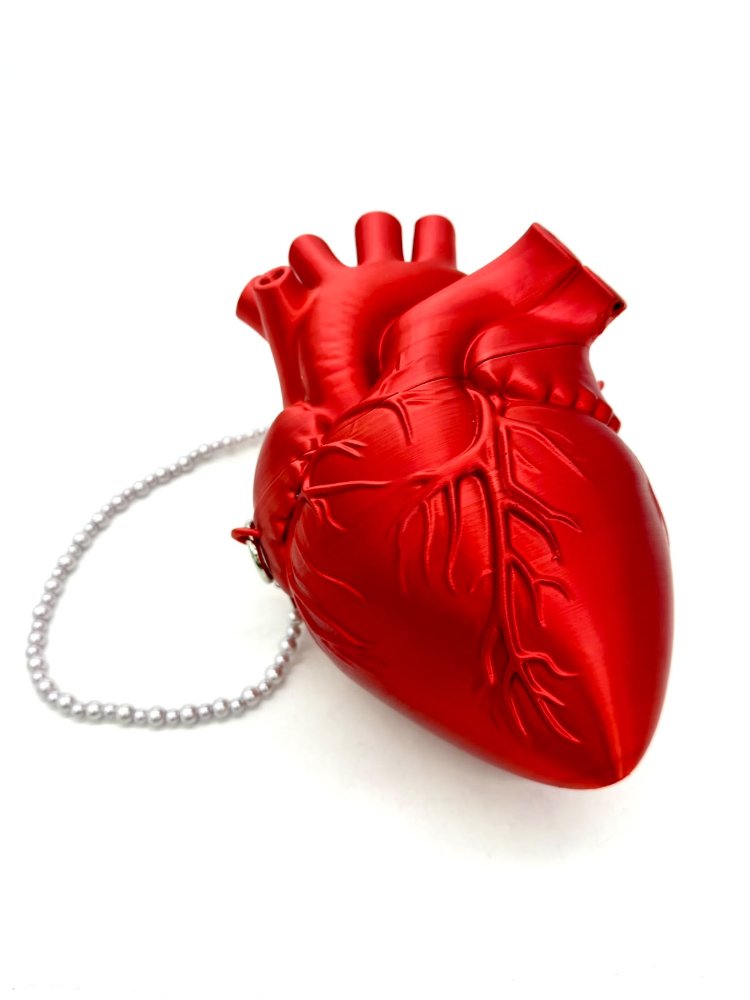 Cartera Corazon Real