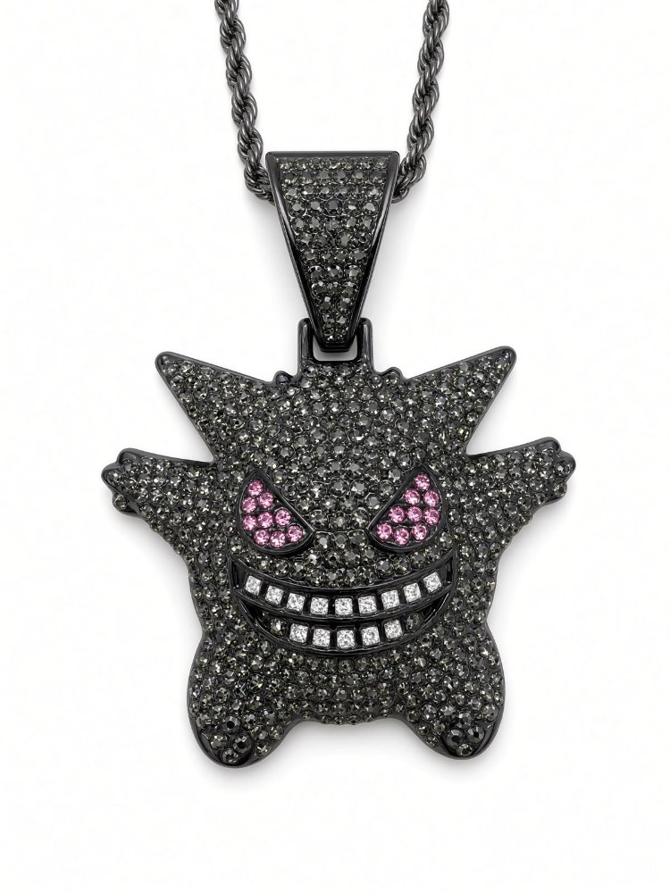 Collar Gengar Negro