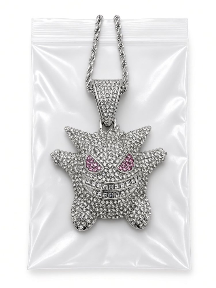 Collar Gengar Dorado