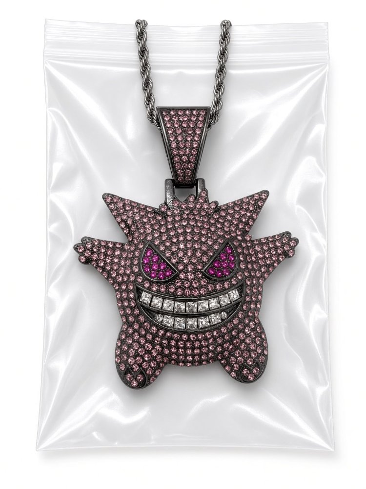 Collar Gengar Rosa