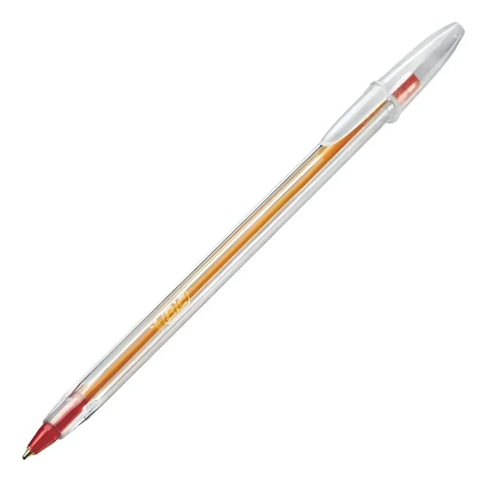 Lapicera BIC trazo fino rojo