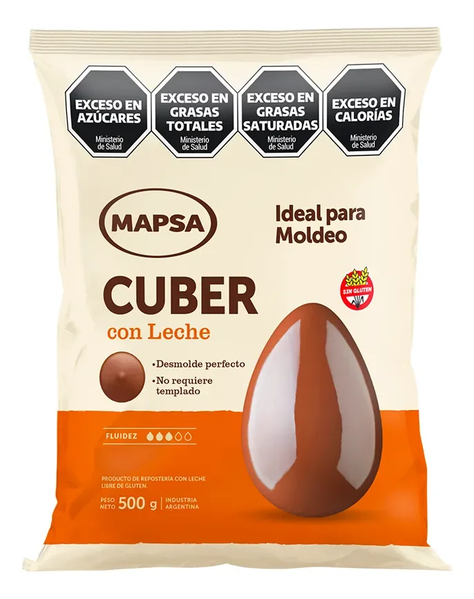 Mapsa chocolate CON LECHE 500g