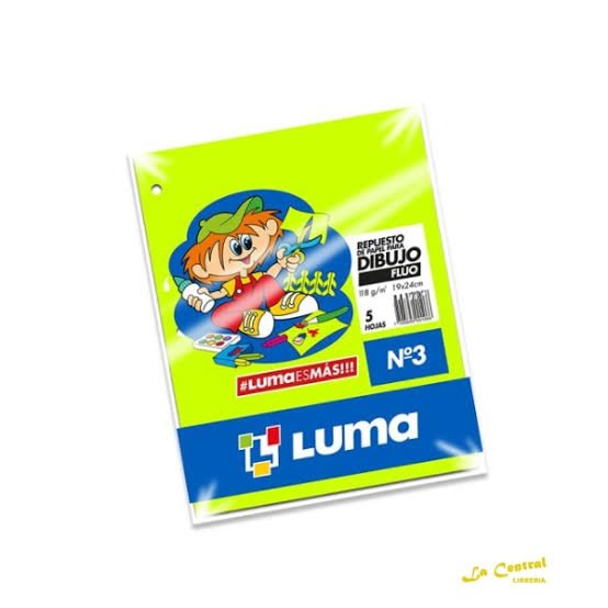 Repuesto hojas Canson FLUO N3 LUMA