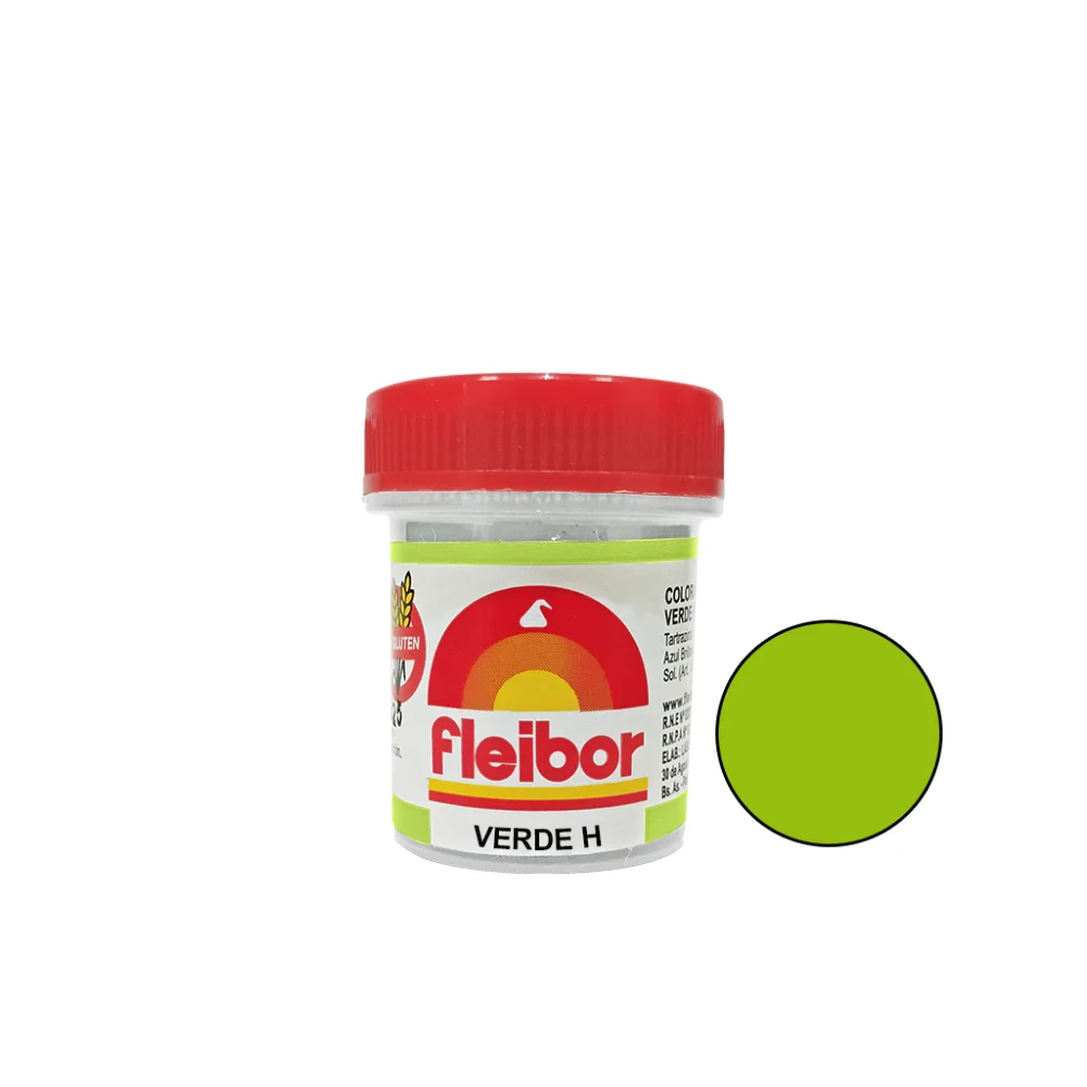 Fleibor Colorante en Pasta VERDE H