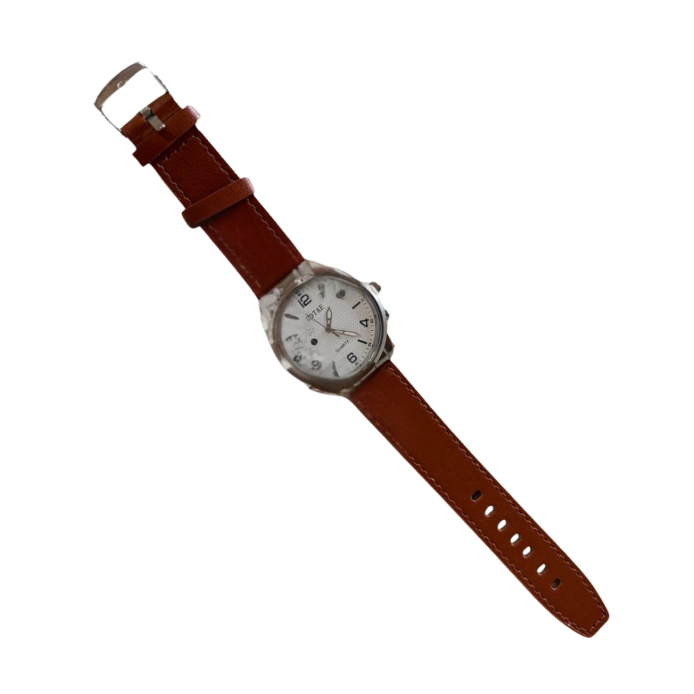 Reloj hombre Malla Marron DDTAE QUARTZ