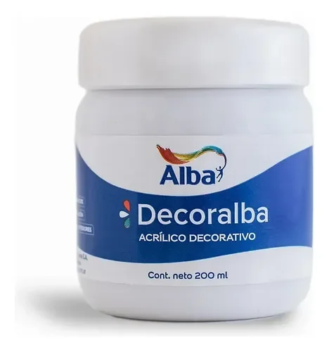 Acrilico Alba 200ml BLANCO
