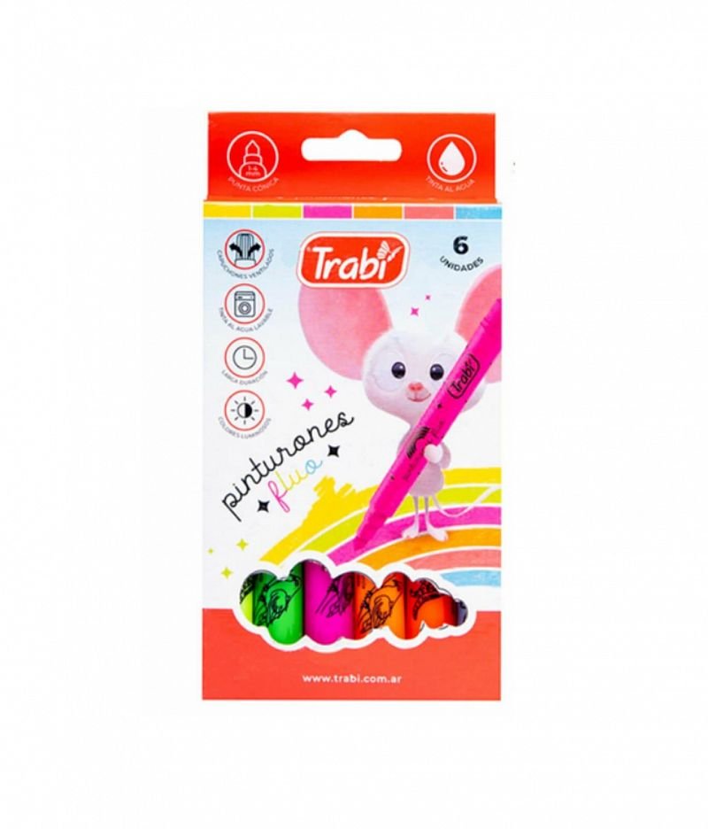 Trabi fibrones FLUO x6