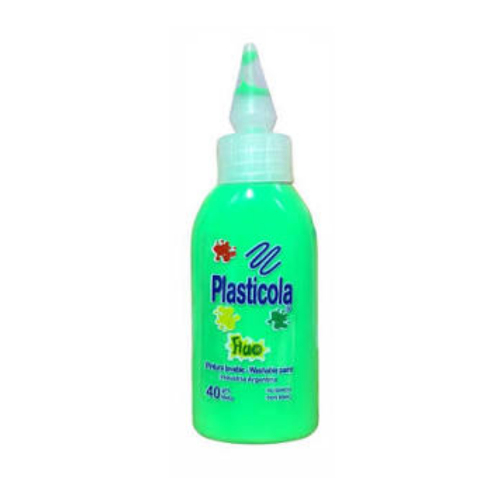 Plasticola Fluo VERDE 35g