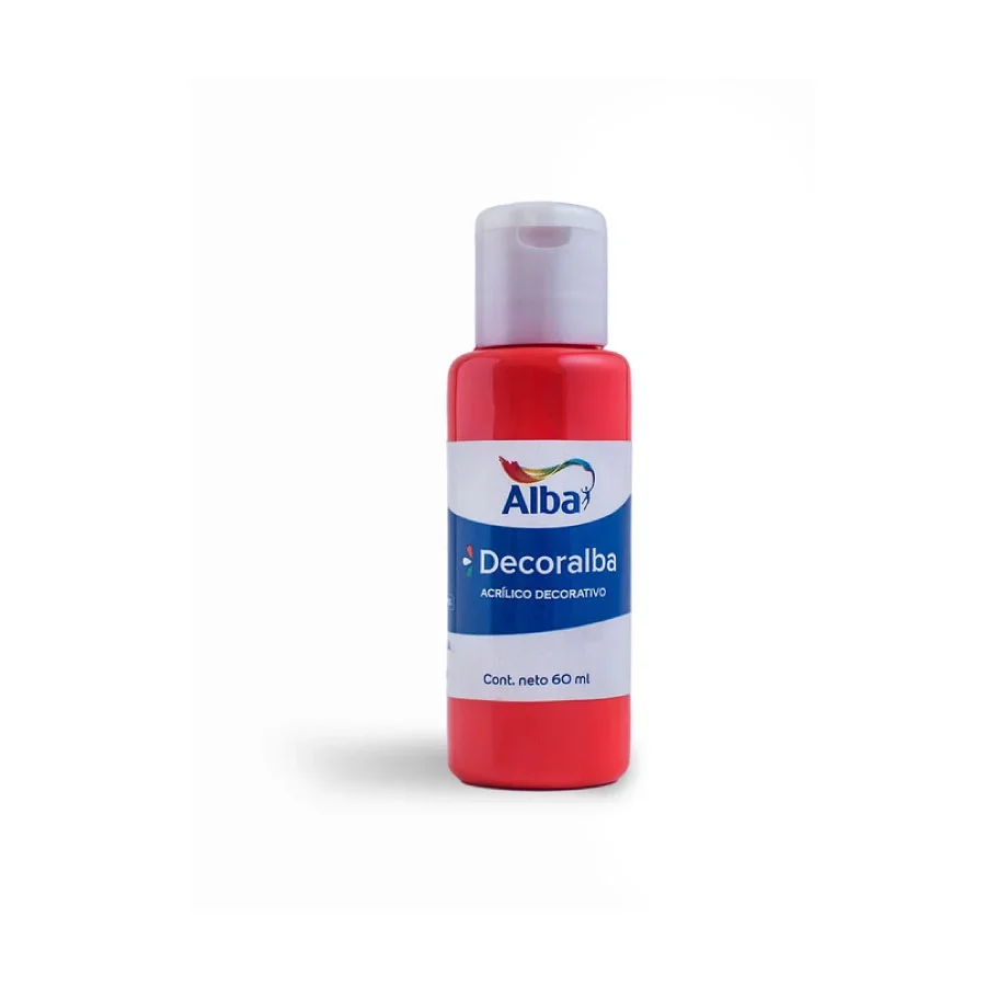 Alba acrilico ROJO 60ml