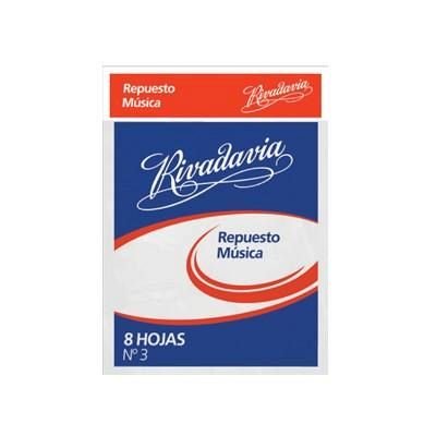 Repuesto Musica N3 x8 hojas