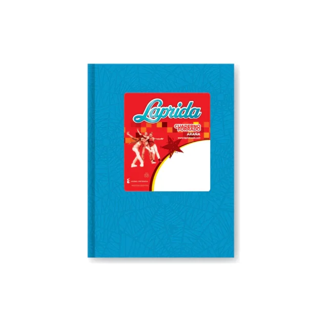 Laprida cuaderno Nº1 tapa dura 50h RAYADAS CELESTE