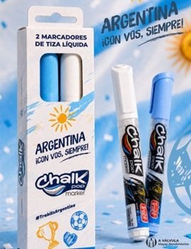 Trabi marcadores de tiza liquida x2