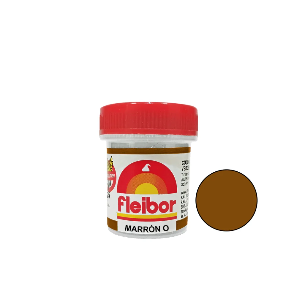 Fleibor Colorante en Pasta MARRON O