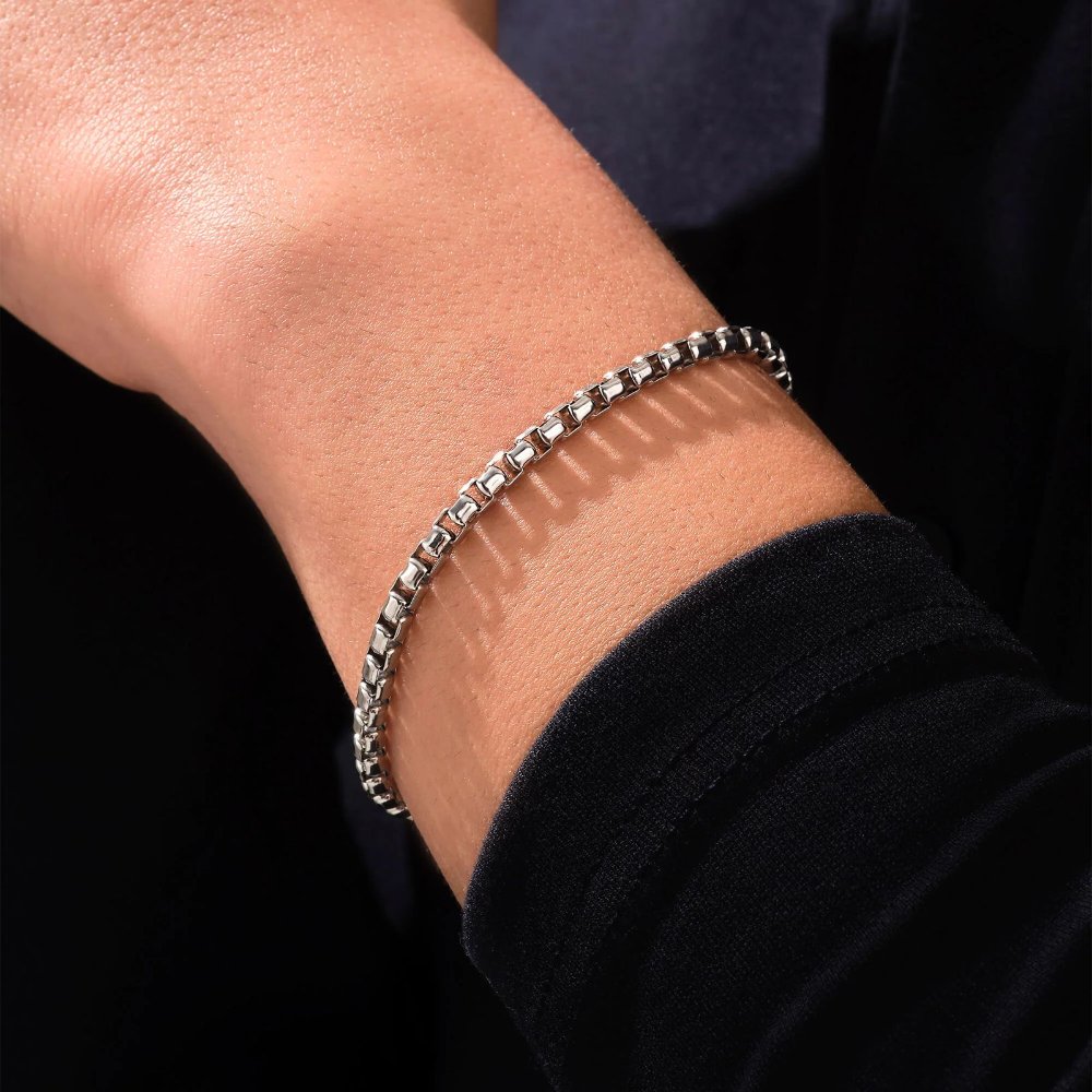 Pulsera Unisex Box Chain