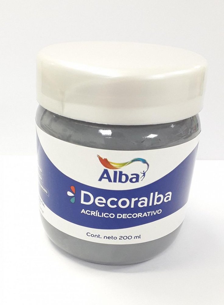 Acrilico Alba 200ml GRIS
