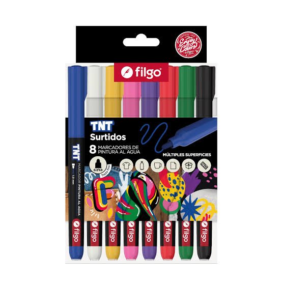 Filgo Marcadores TNT al agua x8