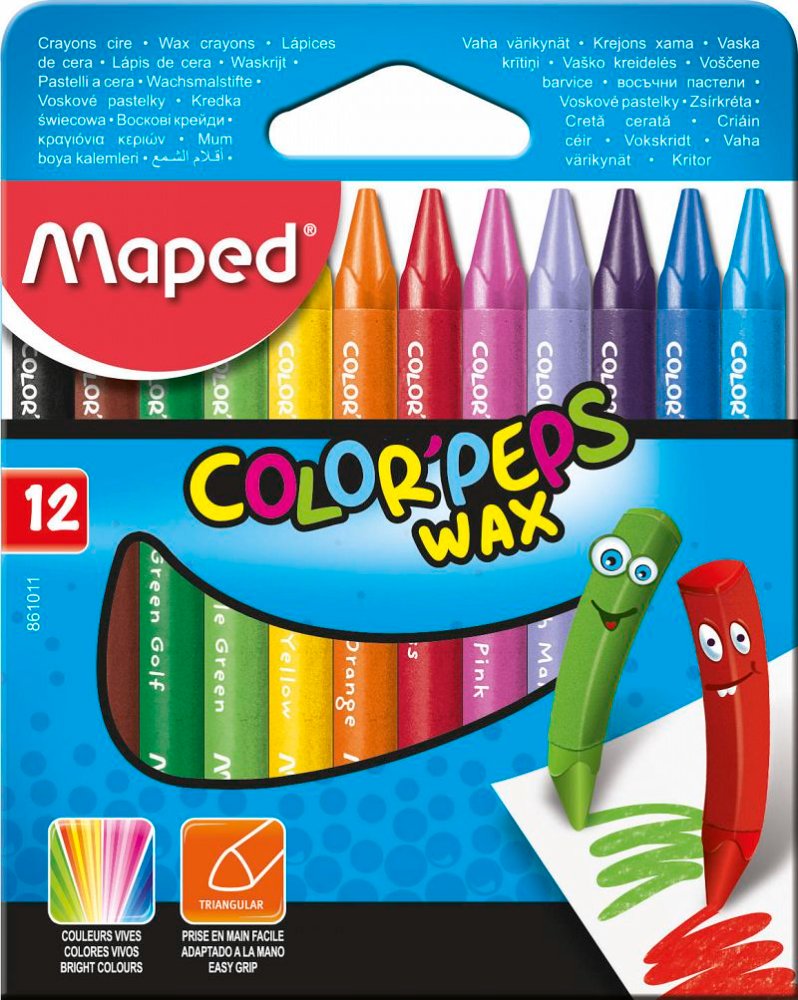 Maped crayones color peps x12