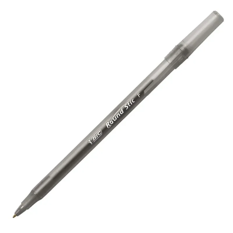 Lapicera BIC  Round trazo medio negra