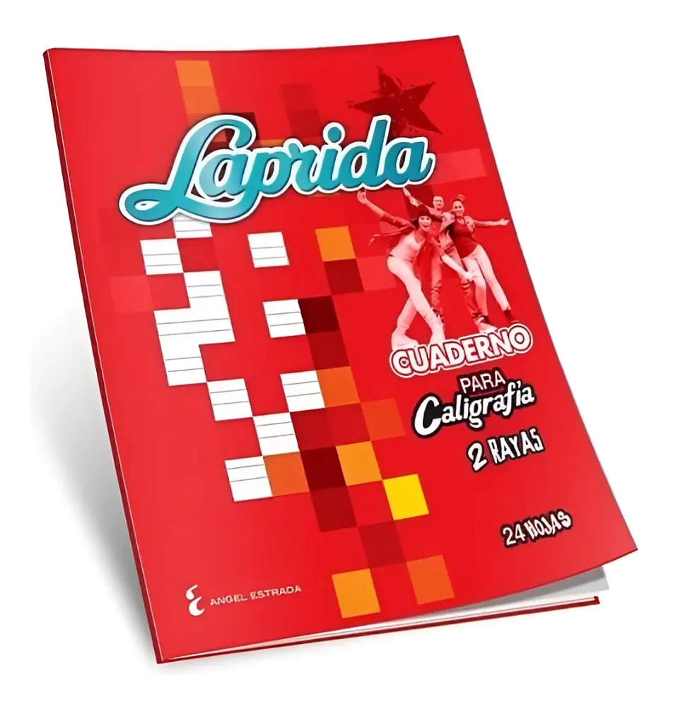 Laprida cuaderno para caligrafia 24hojas