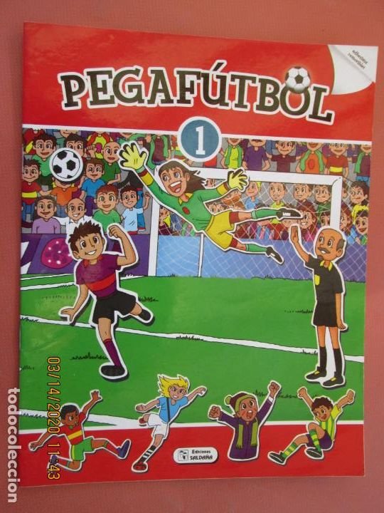 Libro pega futbol Saldaña