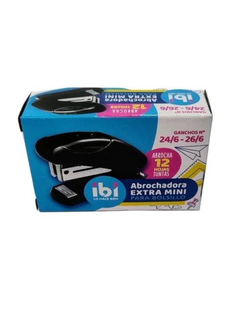 Abrochadora IBI extra mini 24/6 26/6