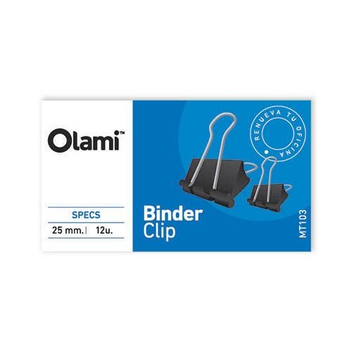 Ezco binder clip 25mm