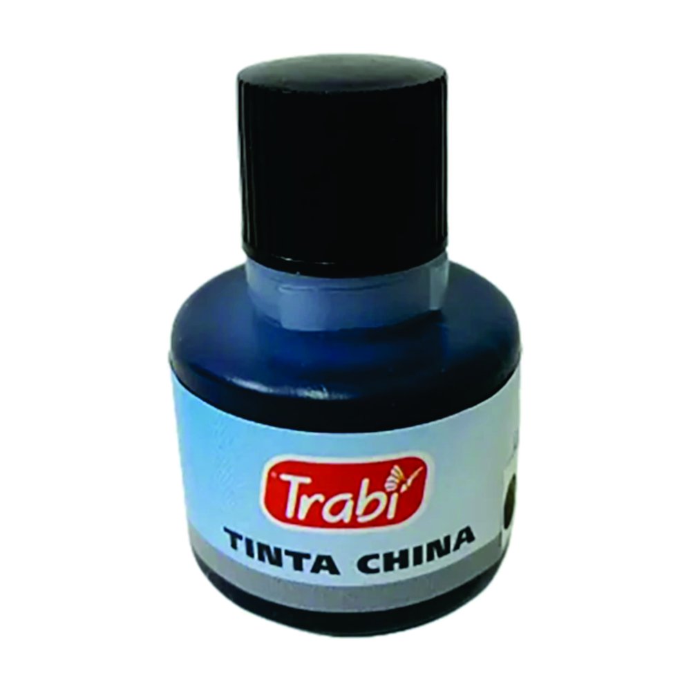 TINTA CHINA negra 15cc Trabi