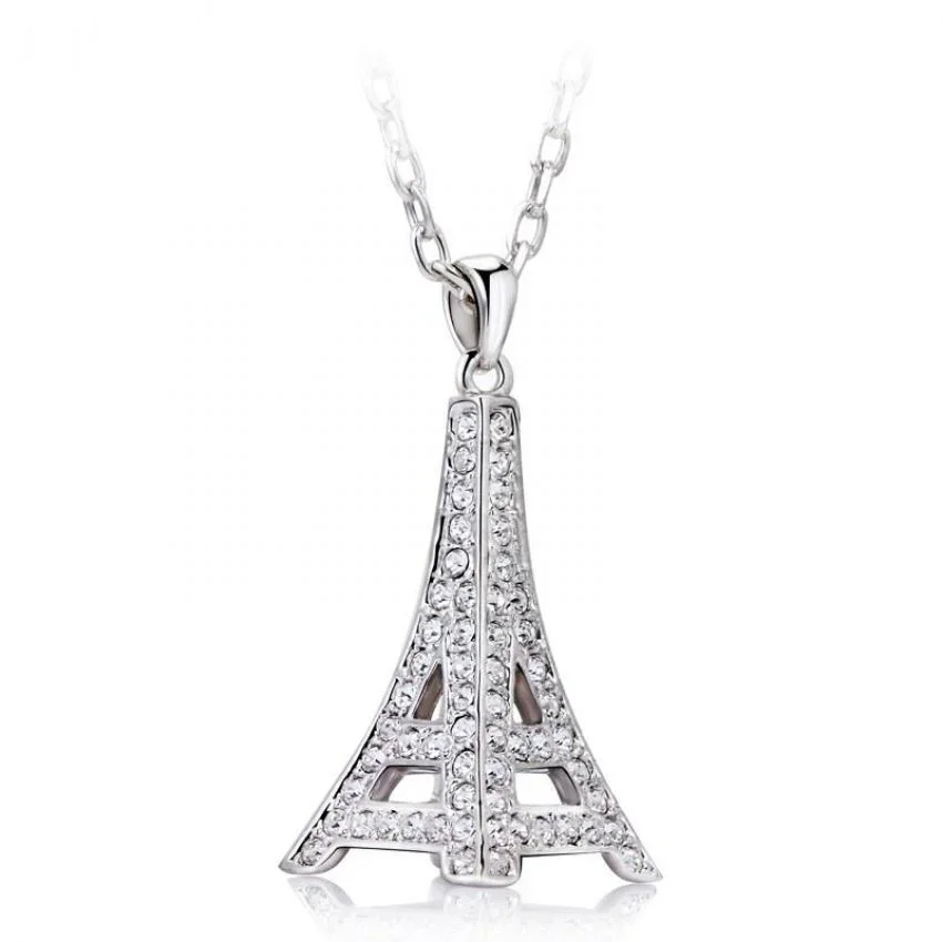 Collar Torre Eiffel acero