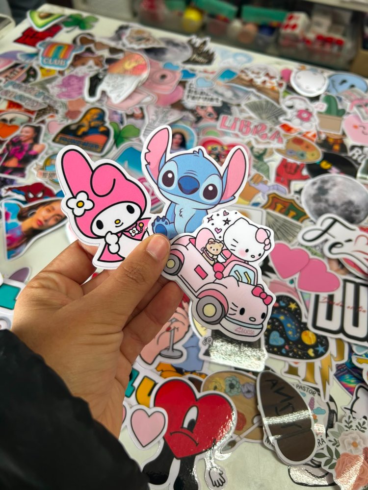 Sticker resistente al agua x1