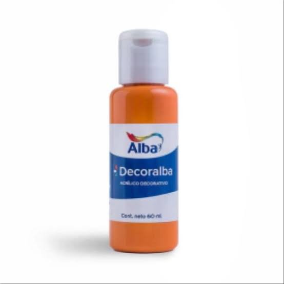 Alba acrilico ANARANJADO 60ml