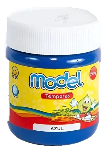 Témpera Model azul x250gs