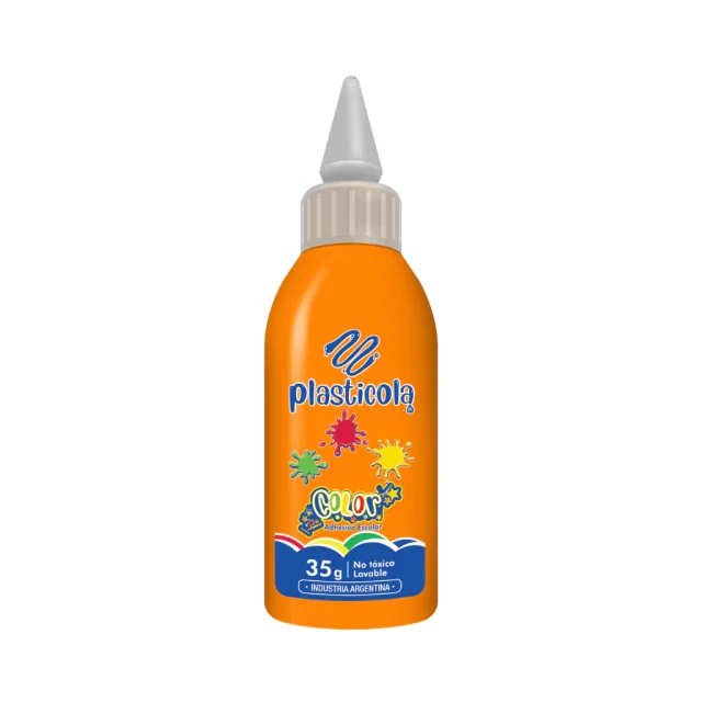 Plasticola color NARANJA 40grs