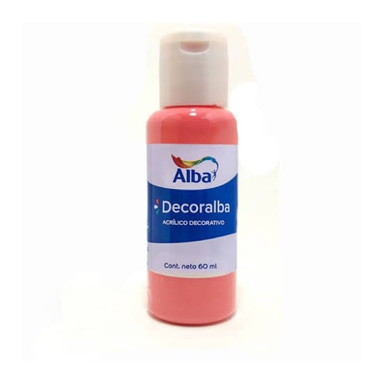 Alba acrilico CORAL 60ml