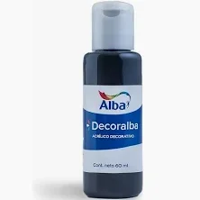 Alba acrilico NEGRO 60ml