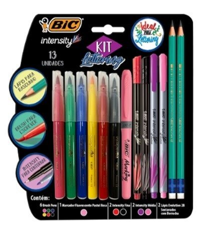 Bic Kit Lettering x13