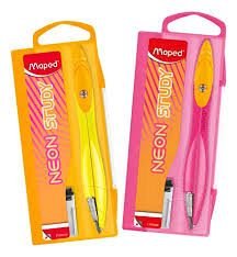 Maped compas + estuche minas