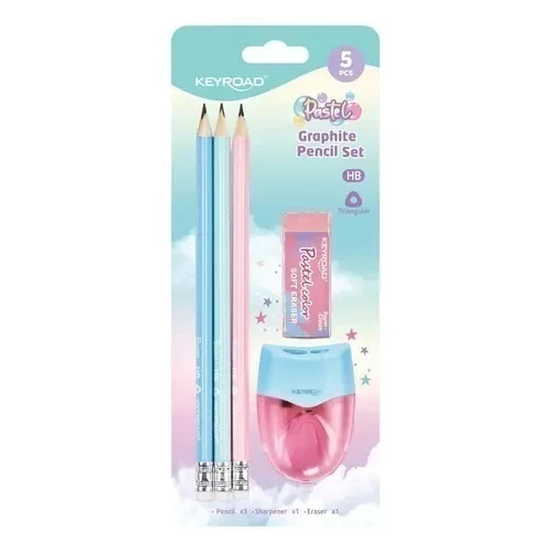 Keyroad SET PASTEL x5pcs