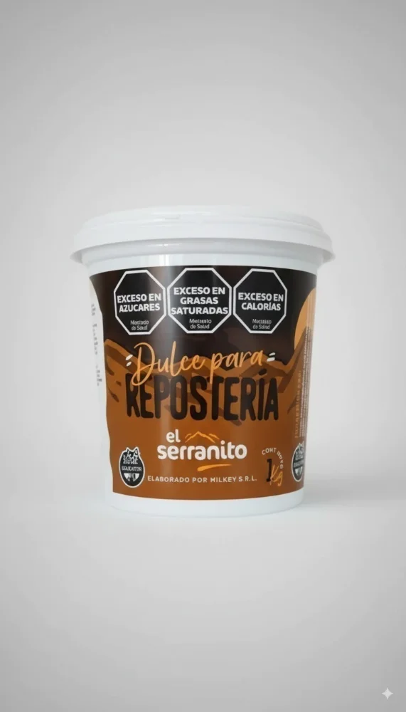 El serranito dulce de leche REPOSTERO 1KG