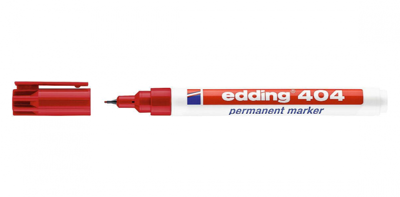 Edding microfibra 404 ROJO