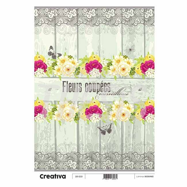 Lamina Decoupage x1 116-203