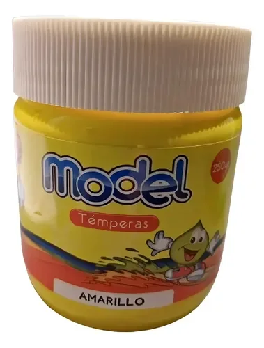 Témpera Model amarillo x250gs