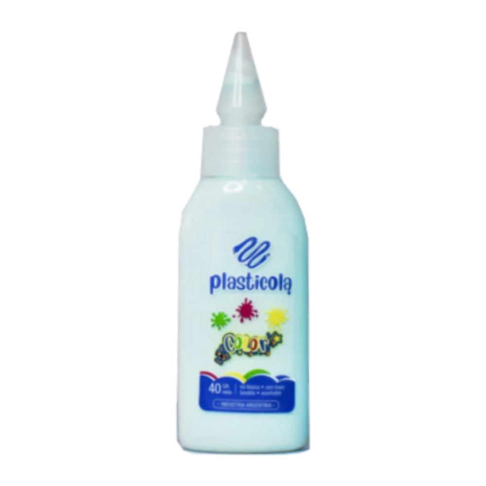 Plasticola color pastel VERDE 35g