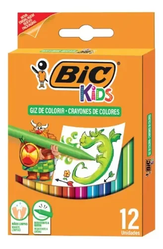 Bic crayones x12