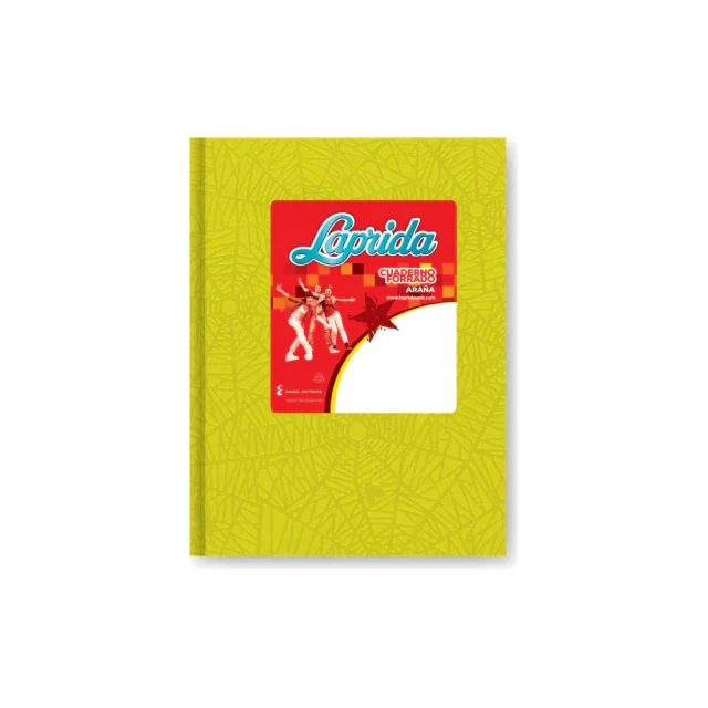 Laprida cuaderno Nº1 tapa dura 50h RAYADAS AMARILLO