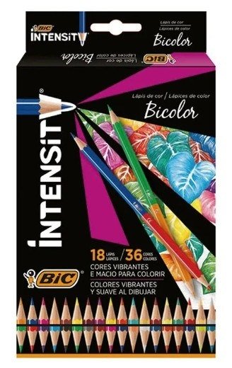 Bic intensity lapices de colores bicolor x36