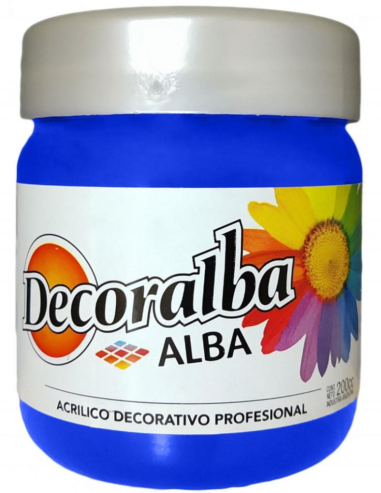 Acrilico Alba 200ml AZUL ULTRAMAR